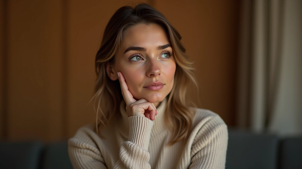 O persoană care se gândește la valorile și credințele sale în timp ce ține un jurnal